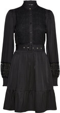Nudarla Dress Kort Kjole Black Nümph