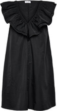 Nubora Dress Kort Kjole Black Nümph