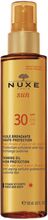Sun Tanning Oil Face&Body High Protection Spf30 150 Ml Solkrem Kropp Nude NUXE*Betinget Tilbud