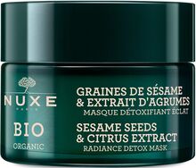 Bio Organic Radiance Detox Mask 50 Ml Beauty WOMEN Skin Care Face Face Masks Detox Mask Nude NUXE*Betinget Tilbud