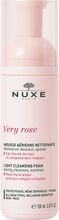 Very Rose Cleansing Foam 150 Ml Beauty WOMEN Skin Care Face Cleansers Mousse Cleanser Nude NUXE*Betinget Tilbud