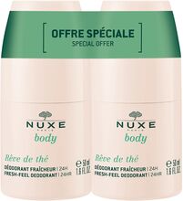 Rdt Deo Roll On Duopack 2 X 50 Ml Deodorant Roll-on Nude NUXE*Betinget Tilbud