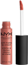Soft Matte Lip Cream Läppglans Smink Beige NYX Professional Makeup