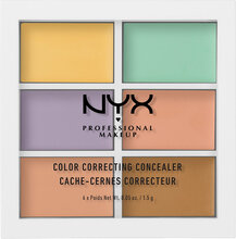 3C Palette - Color Correcting Concealer Contouring Smink NYX Professional Makeup