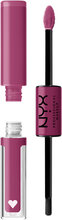 Shine Loud High Pigment Lip Shine Lipgloss Makeup Purple NYX Professional Makeup