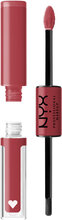 Shine Loud High Pigment Lip Shine Lipgloss Makeup Pink NYX Professional Makeup