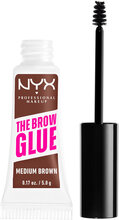 The Brow Glue Instant Brow Styler - Medium Brown Makeup Eyebrow Gel Brun NYX Professional Makeup*Betinget Tilbud
