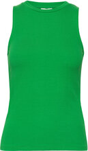 Objjamie S/L Tank Top Noos T-shirts & Tops Sleeveless Grønn Object*Betinget Tilbud