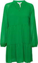 Objmila Gia L/S Dress Noos Dresses Summer Dresses Grønn Object*Betinget Tilbud