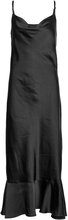Objdebra Singlet Dress .C 124 Knælang Kjole Black Object