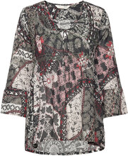 Christel Blouse Tops Blouses Long-sleeved Multi/patterned ODD MOLLY