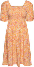 Judith Short Dress Kort Kjole Orange ODD MOLLY
