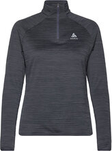 Odlo W Mid Layer 1/2 Zip Essential Thermal Sweat-shirts & Hoodies Fleeces & Midlayers Grå Odlo*Betinget Tilbud