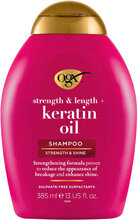 Keratin Oil Shampoo 385 Ml Sjampo Nude Ogx*Betinget Tilbud