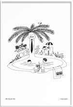 Ögon - 1956 - Pool Party Home Decoration Posters & Frames Posters Black & White Multi/patterned Olle Eksell