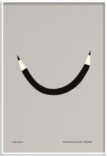 Put A Smile On Your Everyday Home Decoration Posters & Frames Posters Illustrations Multi/mønstret Olle Eksell*Betinget Tilbud