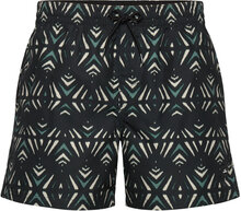 Mix & Match Cali Print 15'' Swim Shorts Badshorts Black O'neill