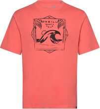 Mix & Match Wave T-Shirt Tops T-shirts Short-sleeved Coral O'neill