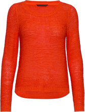 Onlgeena Xo L/S Pullover Knt Pullover Oransje ONLY*Betinget Tilbud