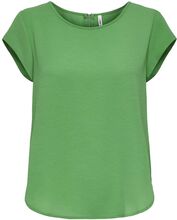 Onlvic S/S Solid Top Noos Ptm Tops Blouses Short-sleeved Green ONLY