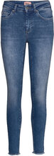 Onlblush Midsk Ank Rw Rea12187 Noos Bottoms Jeans Skinny Blue ONLY