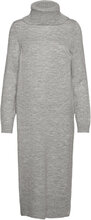 Onlbrandie L/S Roll Neck Dress Knt Noos Dresses Knitted Dresses Grå ONLY*Betinget Tilbud