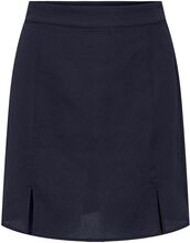 Onlnova Life Lux Taylor Slit Skirt Solid Kort Nederdel Blue ONLY
