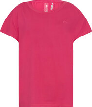 Onpaubree Ss Loose Bat Train Tee T-shirts & Tops Short-sleeved Rosa Only Play*Betinget Tilbud