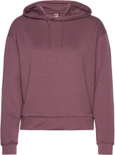 Onplounge Ls Hood Sweat Noos Hettegenser Genser Burgunder Only Play*Betinget Tilbud