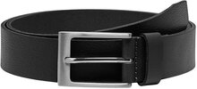 Onsbrad Medium Leather Belt Noos Accessories Belts Classic Belts Black ONLY & SONS