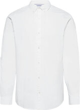 Long Sleeved Cotton Poplin Shirt Tops Shirts Casual White Original Penguin