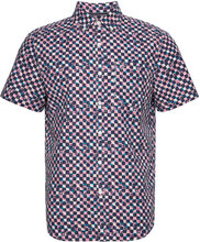 Prm Ss Lnn Ecovero T Tops Shirts Short-sleeved Pink Original Penguin