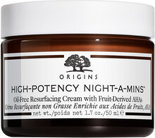 High-Potency Night-A-Mins Oil-Free Resurfacing Cream With Fruit-Derived Ahas Beauty Women Skin Care Face Moisturizers Night Cream Nude Origins
