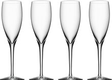 More Champagne 4-Pack 18Cl Home Tableware Glass Champagne Glass Nude Orrefors