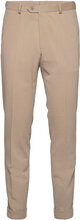 Denz Turn Up Trousers Designers Trousers Formal Beige Oscar Jacobson