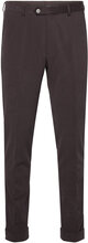Denz Turn Up Trousers Designers Trousers Formal Brown Oscar Jacobson