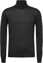 Cole Rollneck Knitwear Turtlenecks Grå Oscar Jacobson*Betinget Tilbud