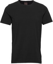 Kyran T-Shirt S-S T-shirts Short-sleeved Svart Oscar Jacobson*Betinget Tilbud
