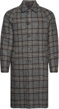 Salas Coat Designers Coats Wool Coats Grey Oscar Jacobson