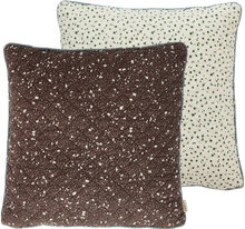 Quilted Aya Cushion Home Textiles Cushions & Blankets Cushions Brown OYOY Living Design