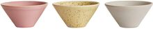 Yuka Bowl - Pack Of 3 Home Tableware Bowls & Serving Dishes Serving Bowls Multi/patterned OYOY Living Design