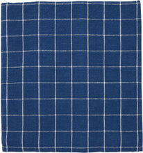 Grid Tablecloth - 260X140 Cm Home Textiles Kitchen Textiles Tablecloths & Table Runners Blå OYOY Living Design*Betinget Tilbud
