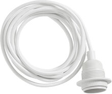 Fabric Cord With Socket Home Lighting Lighting Accessories White OYOY Living Design
