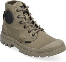 Pampa Hi Htg Supply Shoes Boots Ankle Boots Laced Boots Khaki Green Palladium