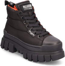 Revolt Boot Overcush Shoes Boots Ankle Boots Laced Boots Black Palladium