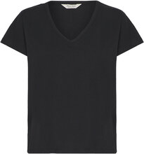 Evenyepw Ts Tops T-shirts & Tops Short-sleeved Black Part Two