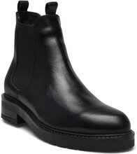 Luca Wool Shoes Chelsea Boots Black Pavement