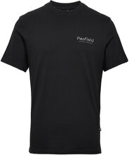 Penfield Hudson Script T-Shirt T-shirts Short-sleeved Svart Penfield*Betinget Tilbud