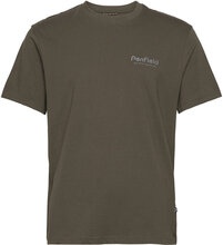 Penfield Hudson Script T-Shirt T-shirts Short-sleeved Kakigrønn Penfield*Betinget Tilbud