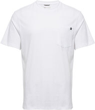 Penfield Chest Pocket T-Shirt T-shirts Short-sleeved Hvit Penfield*Betinget Tilbud